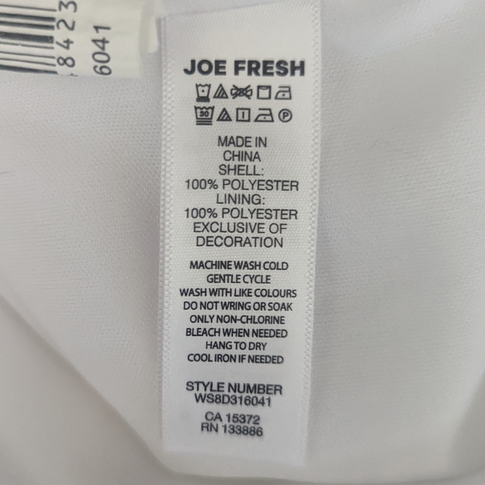 Joe Fresh White Midi Dress - Picture 10 of 12